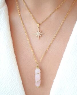 24 Karat Polaris Star Necklace