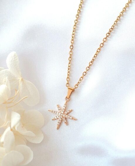 24 Karat Polaris Star Necklace