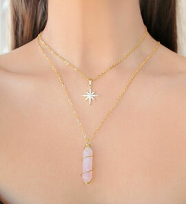 24 Karat Polaris Star Necklace