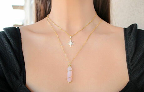 24 Karat Polaris Star Necklace