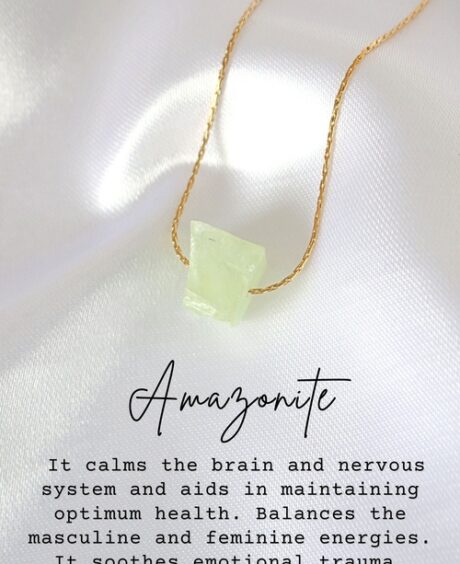 Raw Natural Crystals | 24 Karats Pendant Necklaces