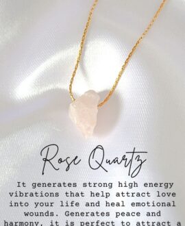 Raw Natural Crystals | 24 Karats Pendant Necklaces